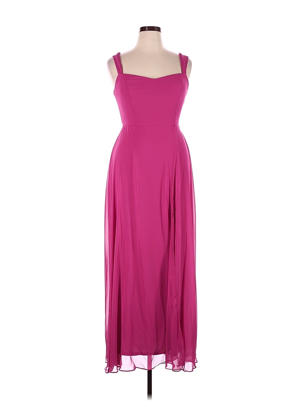 NWT After Six 14-R Tea Rose Maxi Dress with Sweetheart Neckline
